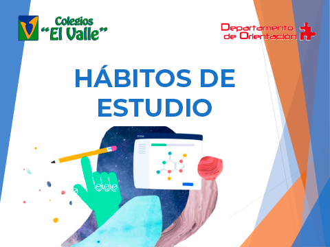 Portada del documento del Colegio Virtual El Valle Hábitos de estudio